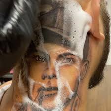 First portrait of Big lu from his time in Vietnam, never got to meet the  legend but he definitely made his presence felt at my shop this week  #legendary #ripbiglou