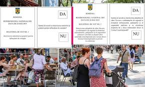 Românii sunt chemați la vot să răspundă cu „da sau „nu la cele două întrebări stabilite pentru referendum. Cum AratÄƒ Buletinele De Vot Aep A Publicat Modelele Ordinea Ro