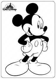 Printable Mickey Mouse Pdf Coloring Pages Mickey Coloring Pages Mickey Mouse Coloring Pages Disney Coloring Pages Printables