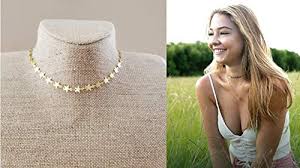 Sarah's black palm hoodie on outer banks. Amazon Com Gold Star Chain Necklace Obx Sarah Cameron Choker Handmade
