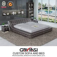 €600.00 and above 1 item. China High Quality Uk Home Style Living Bedroom Furniture Leather Bed Set With Night Stands China Bed Furniture Bed