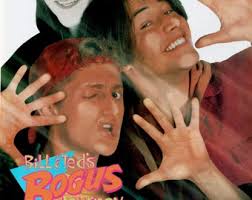 Bill & Ted's Bogus Journey 1991 Retro Movie Available in Many Sizes, FRAMED  or UNFRAMED Available