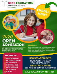 School Flyers Pearson Education Books School Advertising Education