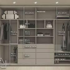 This functional piece is created from iron metal and includes two front doors with a rod for hanging clothes and five open compartments. Standard Wardrobe Closet Design Guidelines Engineering Discoveries Bedroom Closet Design Wardrobe Room Bedroom Organization Closet