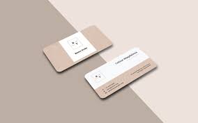 For inkjet printers, 2 x 3½. Business Card Template On Behance