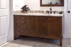 High quality vanities aren't only made using superior materials, but most of them also feature wear and corrosion high quality bathroom vanities have drawers that are designed to open and close gently. Shaker Style Bathroom Vanities Of High Quality In Tiger Maple Cherry