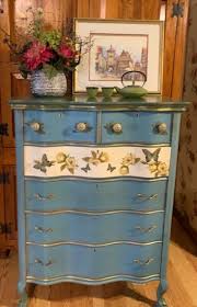 Shabby Chic Chalk Painted Dresser 250 Shipping Available Through Etsy Shabby Chic Furniture Shabby Chic Decor Chic Furniture