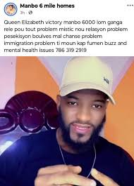 Manbo 6 mile homes se mounn ki pi entelijan sou rezo a. Apa li papa.  Jiskaprezan non Denise ap site, jiskaprezan limye rete sou li. Na sonje m  te di nou se