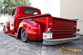 Image result for Light Red 1952 Truck