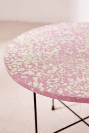 Taryn Terrazzo Side Table Terrazzo Resin Table Top Side Table