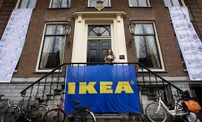 Title Of The Press Event Ikea Opens Doors On The Famous Canals Of Amsterdam On The Landing Of Museum Geelvinck Textile Designer Emma Jones