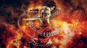 This occurs during your second dark prince transormation while in the courtyard immediately before a chariot race. Prince Of Persia The Two Thrones