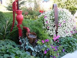 Front Entrance Grand Father Porter S Watering Antique Bell Pump Vintage Gardening Pond Water Features Outdoor Ponds