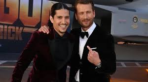 Glen Powell Pranked by 'Top Gun' Co-Star Danny Ramirez at Airport