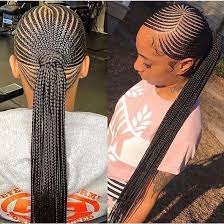 Best Braids Hairstyles Very Protective Get Your Edges Laid Hunnie Boxbraidshairstyles Coiffures Senegalaises Coiffure Africaine Coiffure
