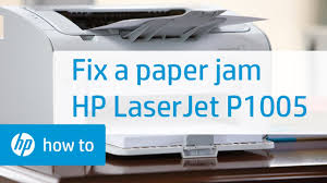 Download hp laserjet p1005 driver and software all in one multifunctional for windows 10, windows 8.1, windows 8, windows 7, windows xp. Fixing A Paper Jam Hp Laserjet P1005 Printer Hp Youtube