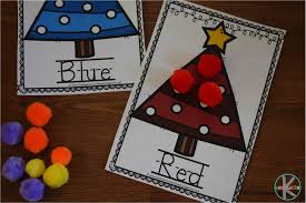 They all cover the typical skills preschoolers usually work on throughout the year. Free Christmas Trees Color Matching Printables