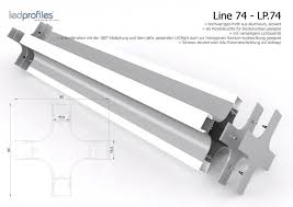 4 Modullu Lineer Led Aydinlatma Led Mimari