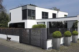Modell Magnus Zweiflugeltor Anthrazit Modernes Zaun Design Zaun Garten Vorgarten Modern