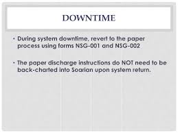 ppt soarian discharge instructions powerpoint presentation