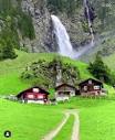 Uri Waterfall, Switzerland The canton of Uri is one of the 26 ...