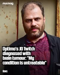 JD Twitch, one half of Scottish duo Optimo (Espacio), has shared a  significant health update. Real name Keith McIvor, the Glasgow-hailing DJ  told friends and fans that he has been diagnosed with