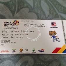 Pebola voli putra indonesia oky puji setiawan saat akan memukul bola ke arah tim voli jepang dalam pertandingan kualifikasi cabang volli putra dalam 18th asian games invitation tournament di gedung hall tennis indoor. Tiket Bola Final Sukan Sea 2017 Di Jual Di Mudah My Wayne Harraz