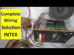Full Intex Home Theater Wiring Solution And Repairing Guide Model It 2000 Youtube