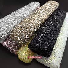 Online Shop Rhinestones Trimming 1 Sheet Lot 24 40cm Nail Art Background Shooting Blink Hot Fix Self Adhesive In 2020 Rhinestone Fabric Rhinestone Trim Beaded Applique