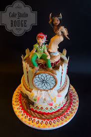 Peter Pan And Tiger Lily Tiger Lily Tiger Lily Peter Pan Lily Cake