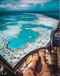 Can You Spot The Heart Reef Cruisewhitsundays Has A Pontoon In The Middle Of Hardy Reef It S A Airlie Beach Australia Travel Guide Australia Travel