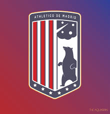 La squadra (il cui primo nome fu athletic de madrid) adottò in effetti gli stessi colori sociali del club basco (allora bianco e blu) per poi passare, nel 1912, al bianco e rosso. Athletico Madrid Logo Redesign