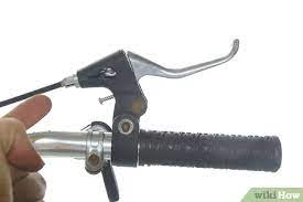 First, make sure that the wheel axle is fully inserted into the dropout — the slot in the bike's frame or forks — on both sides. 6 Ways To Fix Brakes On A Bike Wikihow