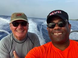 Me and my Dive Pirates buddy Ed Shearer of Houston Texas. Three dives today  with Dive Pirates Foundation!