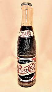 Vintage Pepsi Cola Soda Bottle Pepsi Vintage Pepsi Cola Pepsi