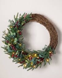 Wild Berry Forest Christmas Wreath Balsam Hill Artificial Christmas Wreaths Christmas Wreaths Holiday Wreaths