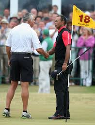 Tiger Woods And Stevie Williams Appeared To Bury The Hatchet On Sunday Getty Tiger Woods Steve Williams Tiger