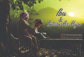 Ibu Dan Butiran Air Hujan Hujan Ziarah Langit