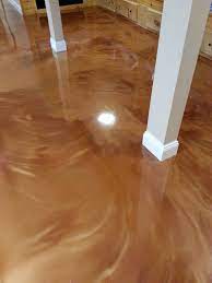 Metallic Epoxy Floor Coating Myrtle Beach Sc Job Metallic Epoxy Floor Epoxy Floor Epoxy Floor Coating