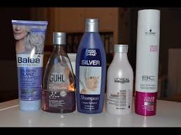 Statt des farbstoffs werden dann luftbläschen im haarschaft eingelagert. Silbershampoos Im Vergleich Youtube