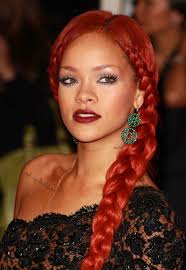 Uploaded by get used to it. Braid Modern Hairstyle Stars Rihanna Red Hair Color The Sugar Styles All About Women S Fashion In 2021