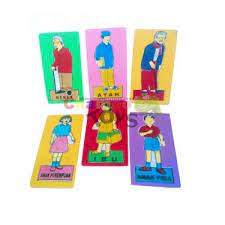 Mainan puzzle dapat merangsang perkembangan anak dan bagus dimula sejak kecil lagi. Alat Peraga Edukatif Puzzle Keluarga Isi 6 Jual Murah Madaniah