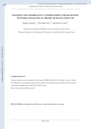 Maybe you would like to learn more about one of these? Pdf Grasping The Affordances Understanding The Reasoning Toward A Dialectical Theory Of Human Tool Use