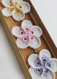 Crochet Flower Pattern Crochet Plumeria Frangipani Pattern Photo Tutorial Hawaiian Flower Applique Easy Crochet Pattern Crochet Flowers Crochet Flower Patterns Crochet Crafts