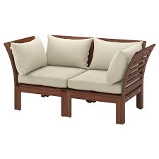 Scopri l'assortimento di divani a 2 o 3 posti di mondo convenienza. Applaro Divano Componibile 2 Posti Esterno Marrone Mordente Marrone Hallo Beige Beige Ikea It
