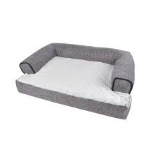 Das couch bett bietet nicht nur in der wahl der holzart grossen variantenreichtum, sondern auch mit der wahl der bettfüsse. Xl Hundesofa 70cm Grau Couch Hundecouch Sofa Hunde Hundebett Schlafplatz Bett Kaufen Bei Dtg Dynamic Trade Gmbh