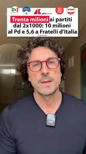 30 MILIONI AI PARTITI 😡