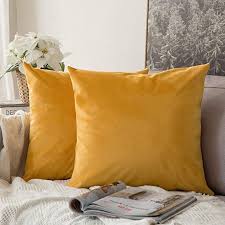 Cuscini per sedie per ogni arredamento, cuscini per sedie in cucina e aredamento generale. Miulee Velvet Soft Soild Microfiber Decorative Square Pillow Case Throw Cushion Cover For Sofa Bedroom Car With Invisibl Bedroom Sofa Square Pillowcase Pillows