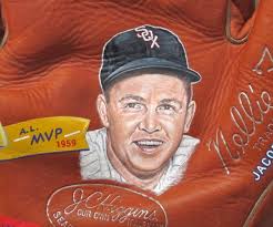 Nellie Fox Baseball Glove Painting — Sean Kane Baseball Art