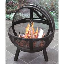 With propane fire pits you don't have to keep checking the fire constantly and the flames are easier to control. Landmann Ball O Fire Fire Pit Walmart Com Fire Pit Bowl Wood Burning Fire Pit Outdoor Fire Pit